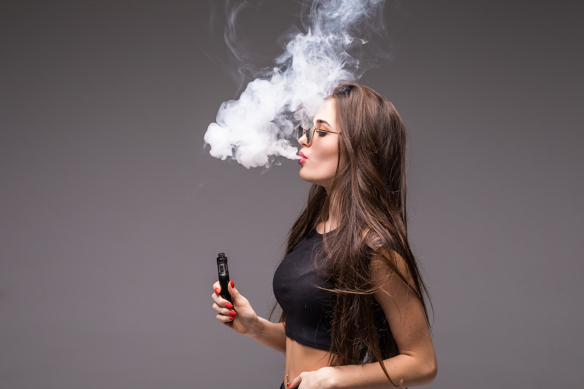 Nikotinos e-liquid kisokos